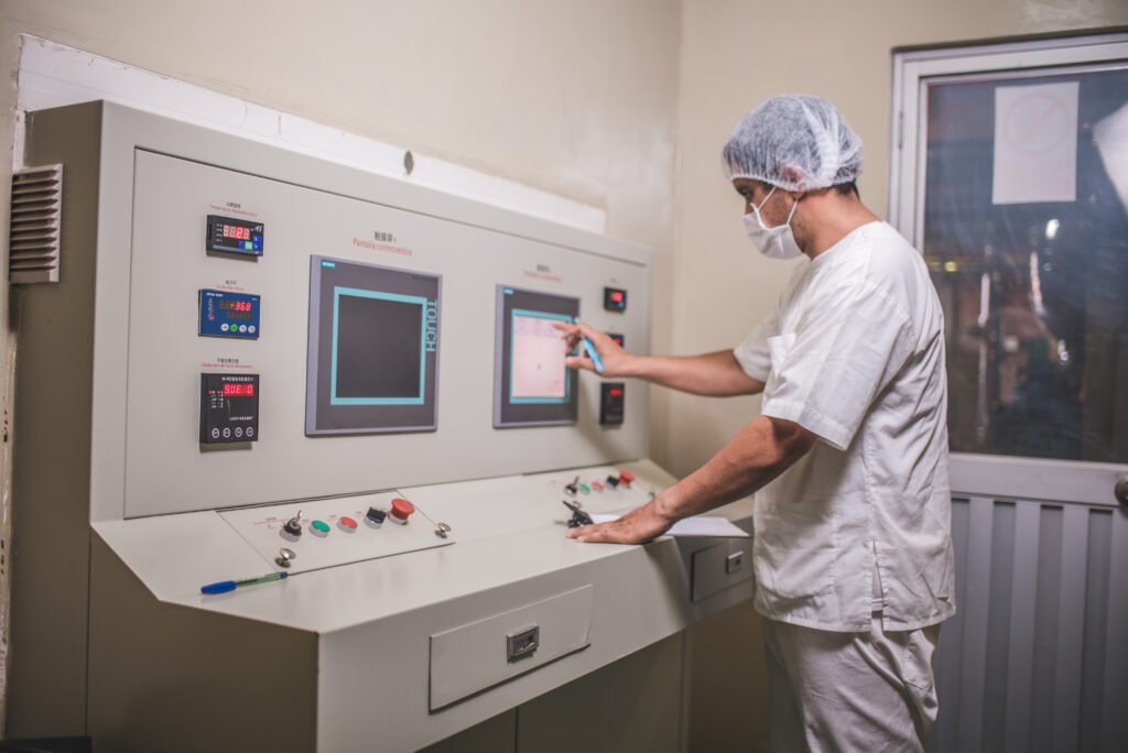 control liofilizador producto sanshin