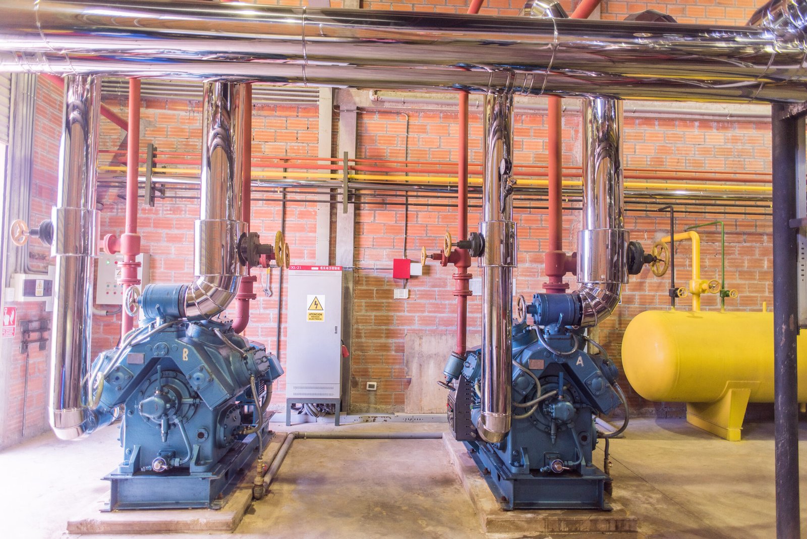 sistema compresores frio industrial sanshin