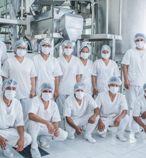 trabajadores cuidado fruta sanshin